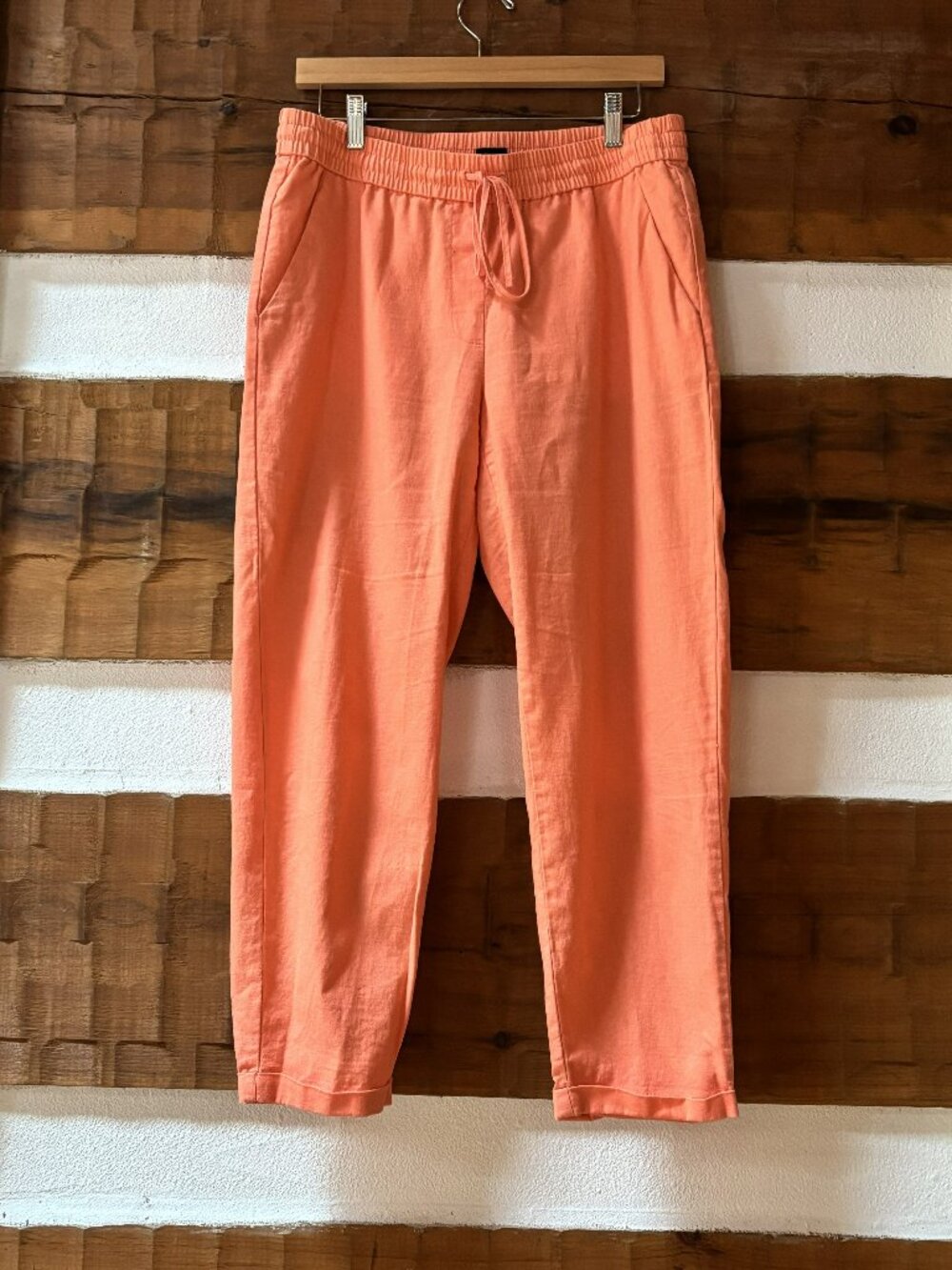 Linen pant- coral